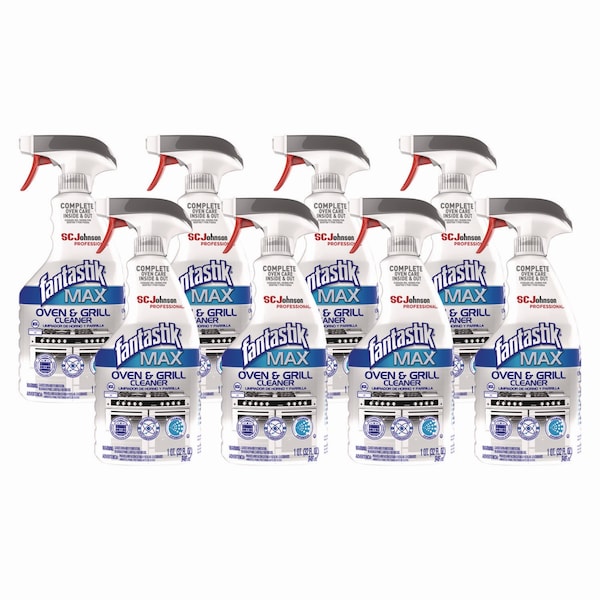 Fantastik Max MAX Oven and Grill Cleaner, 32 oz Bottle, PK8 10054600000356 - main